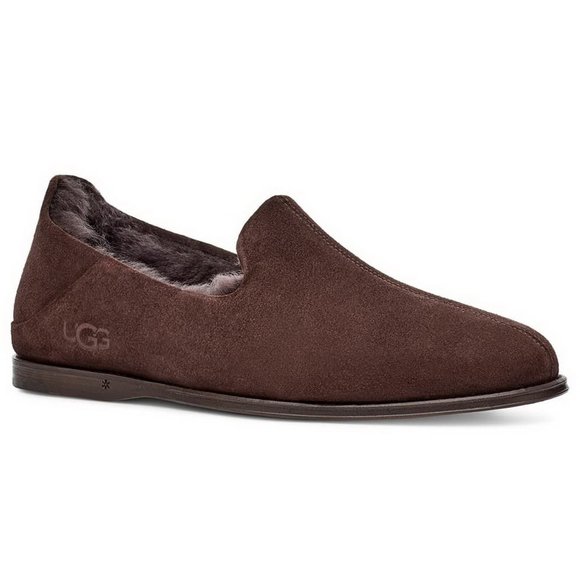 NEW UGG Genuine Shearling Suede Slipper - Picture 1 of 10
